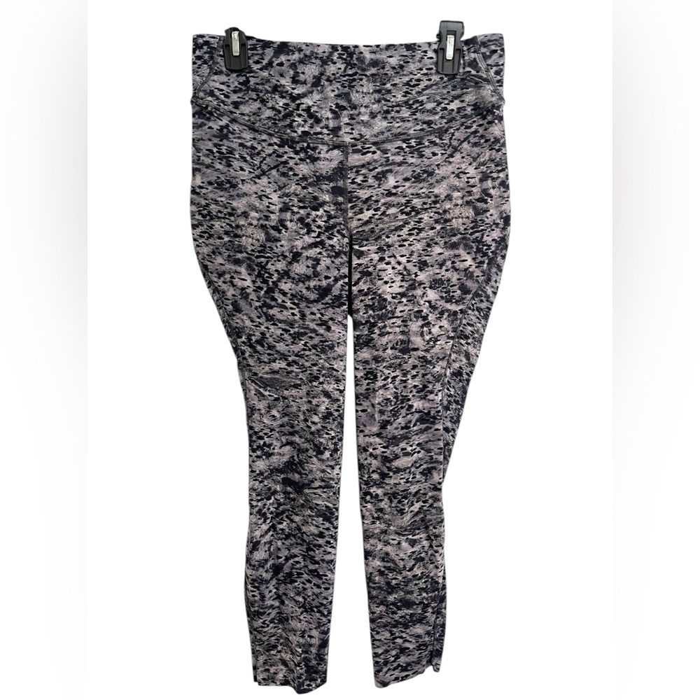 Lululemon Athletica Drawstring Atheisure Workout Leggings Grey Size 12